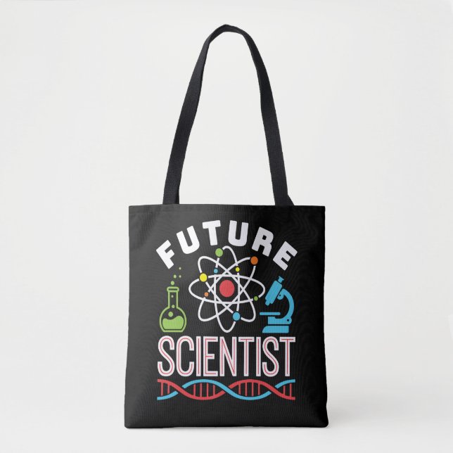 Bolsa Tote Futuro domínio científico (Frente)