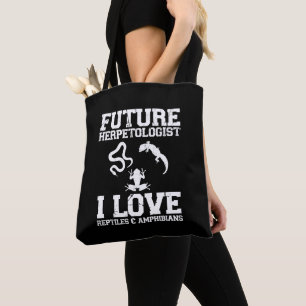 Bolsa Tote Futuro Herpetologista Herpetology Lover Amphibes
