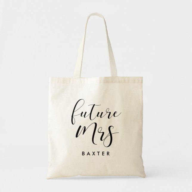 Bolsa Tote Futuro Sra. Future Bride (Frente)