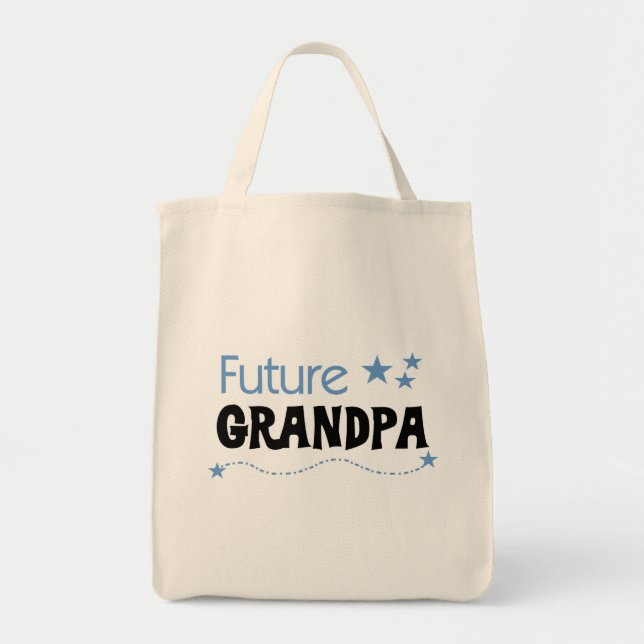 Bolsa Tote Futuros Camisetas e presentes do avô (Frente)