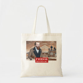 Bolsa Tote Fyodor Dostoevsky, ler Dostoyevsky é meu passatemp