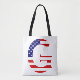 Bolsa Tote G Monograma sobreposto ao certificado de bandeira
