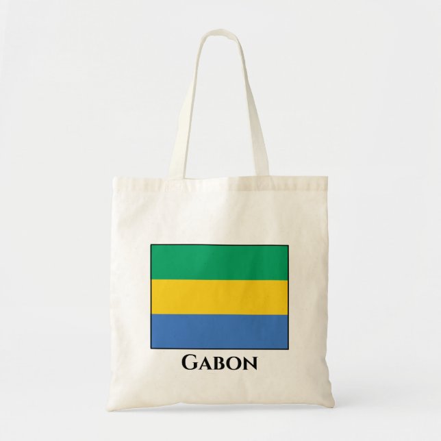 Bolsa Tote Gabão Flag (Frente)
