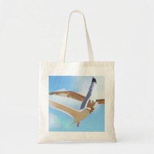 Bolsa Tote Gaivotas no Saco de Tota de Voo