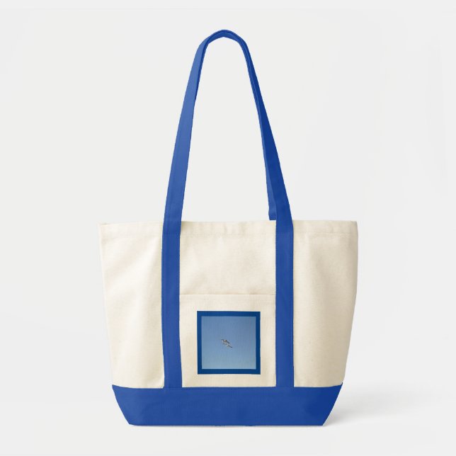 Bolsa Tote Gaivotas Voando Alto - (Frente)