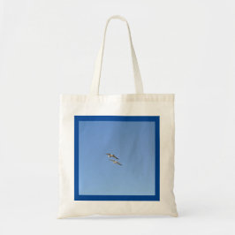 Bolsa Tote Gaivotas Voando Alto -