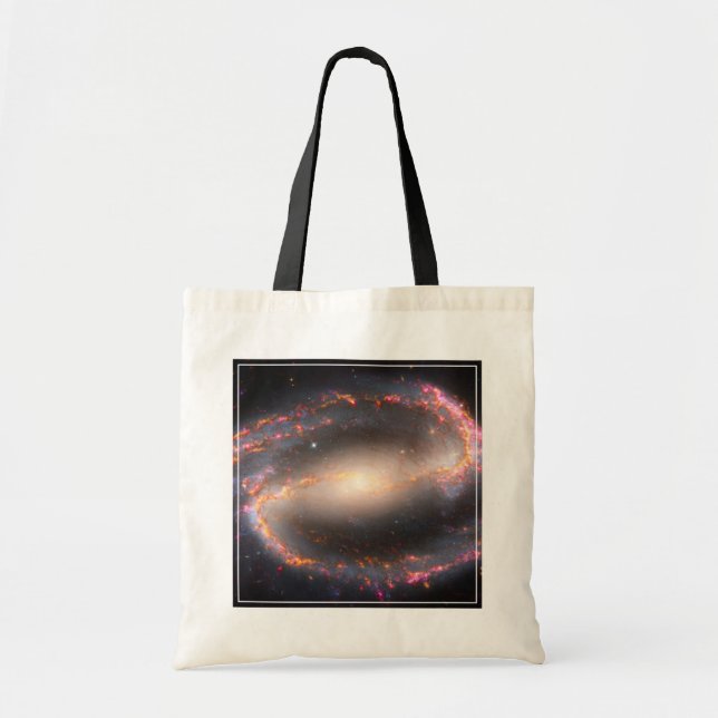 Bolsa Tote Galáxia Espiral Ngc 1300. (Frente)