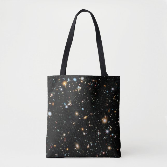 Bolsa Tote Galáxias de campo ultraprofundo do Hubble da NASA (Frente)