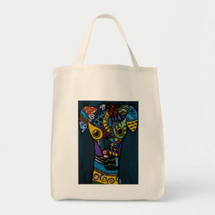 Bolsa Tote Galgo - aposentado competindo o salvamento