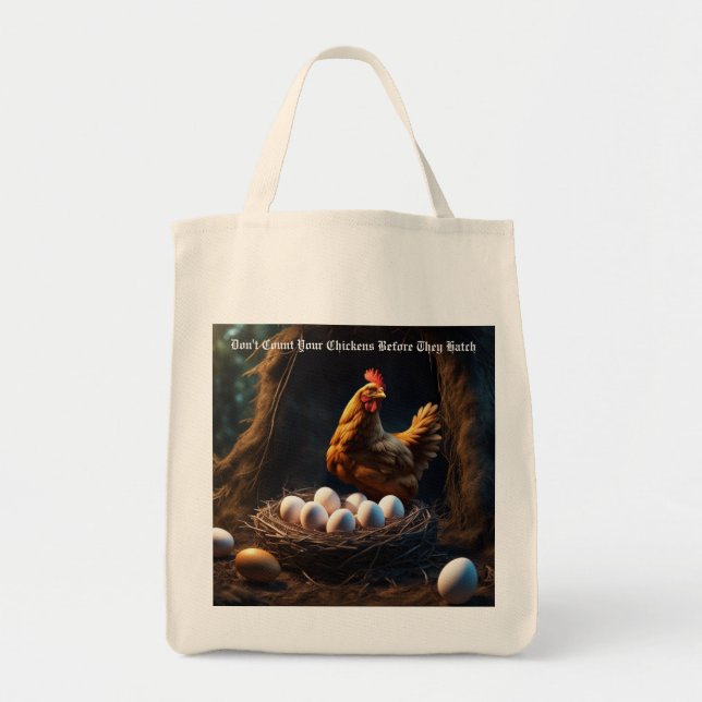 Bolsa Tote Galinha (Frente)