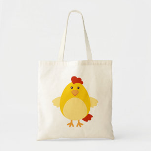 Bolsa Tote Galinha branca