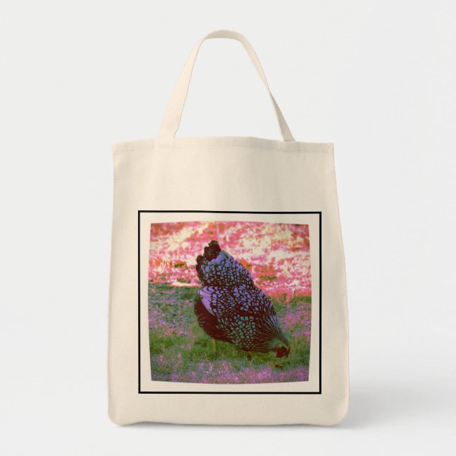 Bolsa Tote Galinha feliz (Frente)