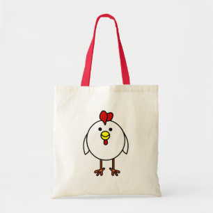 Bolsa Tote Galinha feliz bonito