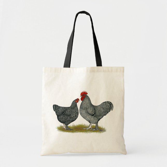 Bolsa Tote Galinhas Malinas (Frente)