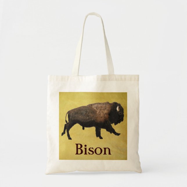 Bolsa Tote Galloping Bison (Frente)