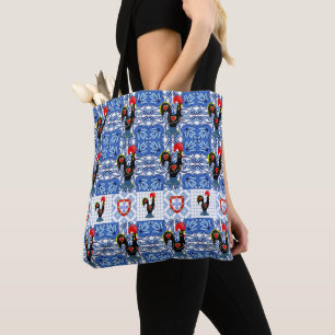 Bolsa Tote Galo de Barcelos, Portugal