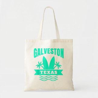 Bolsa Tote Galveston Beach Texas Vacation Souvenir
