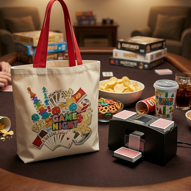 Bolsa Tote Game Night  (Criador carregado)