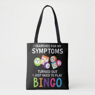 Bolsa Tote Gamer Bingo Bingo Engraçado