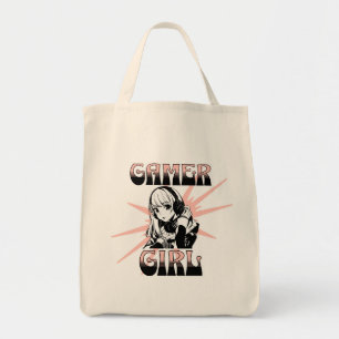 Bolsa Tote Gamer Girl   Jogos 