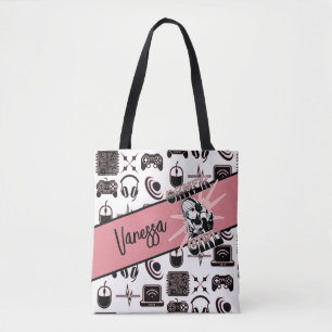 Bolsa Tote Gamer Girl personalizada   Jogos