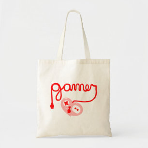 Bolsa Tote Gamer Heart