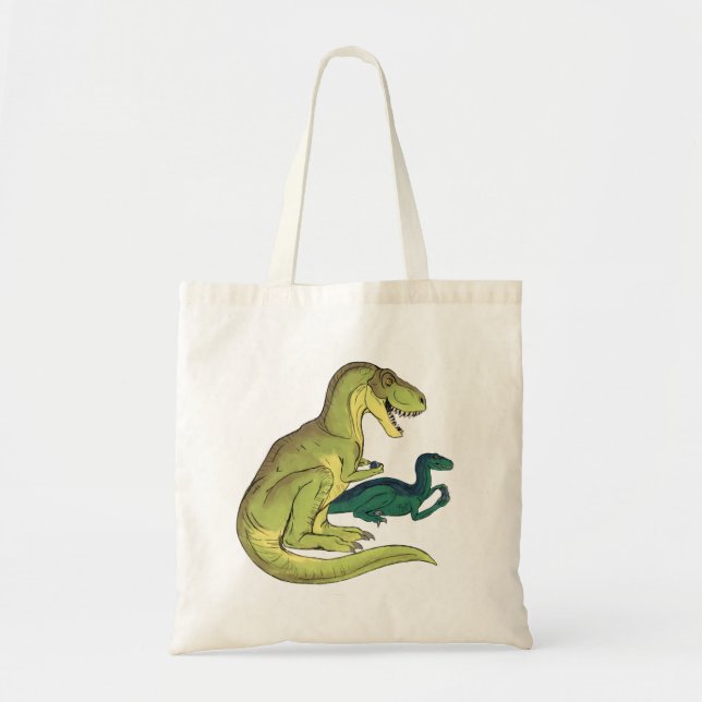 Bolsa Tote Gamer-Saurus (Frente)