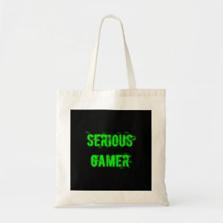 Bolsa Tote Gamer sério - verde