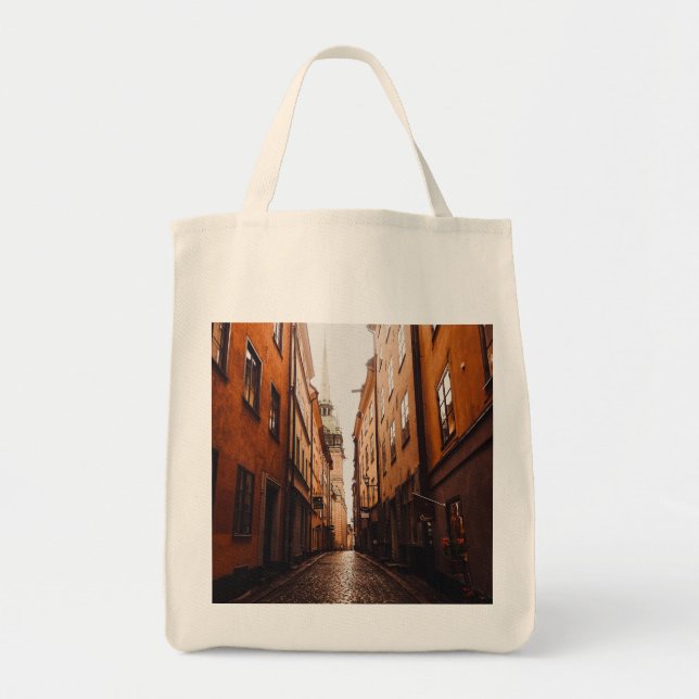 Bolsa Tote Gamla Stan, Estocolmo, Suécia  (Frente)