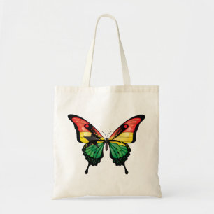 Bolsa Tote Gana Swallowtail Butterfly Flag