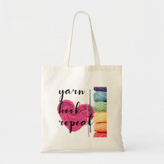 Bolsa Tote Gancho de Crochê Fofo e Colorido