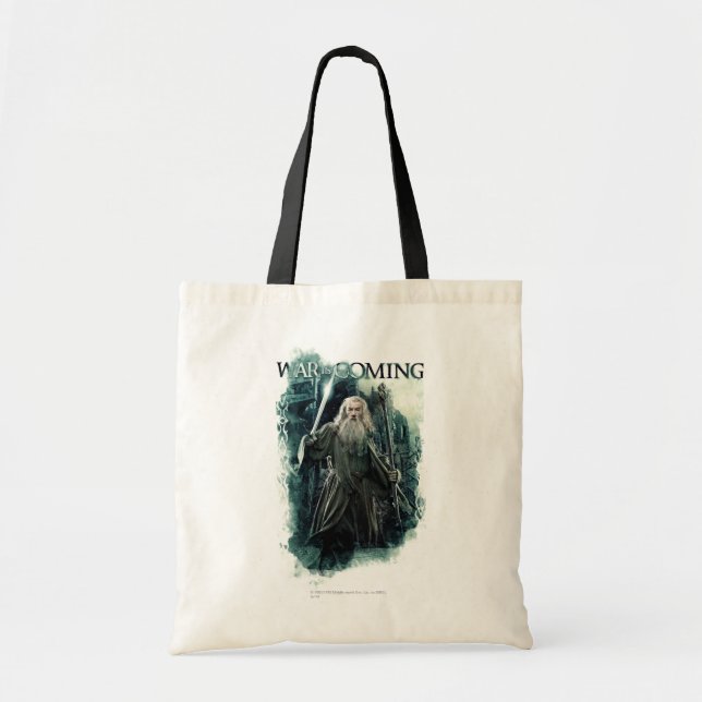 Bolsa Tote Gandalf - A Guerra Está Chegando (Frente)