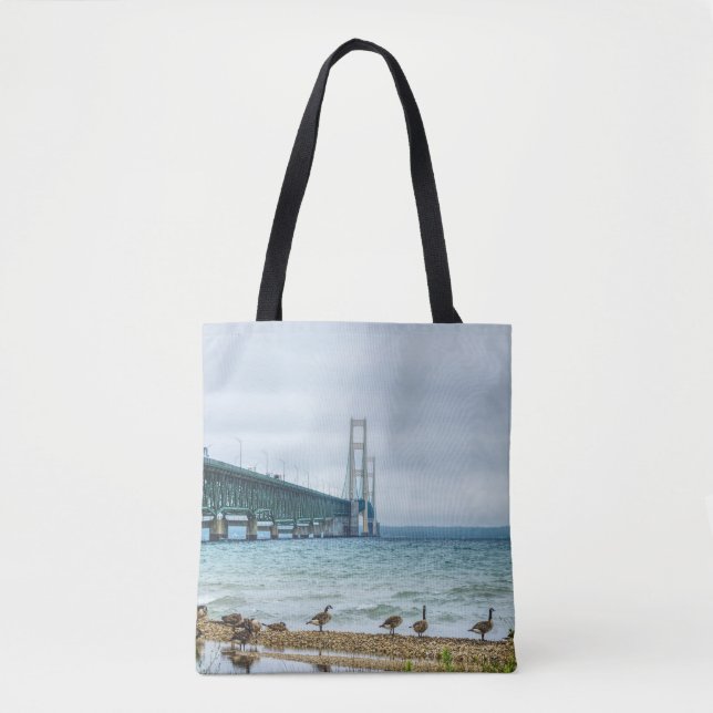 Bolsa Tote Gansos No Mighty Mac (Frente)