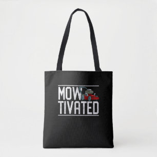 Bolsa Tote Garçom Engraçado Lâmpada do Presente Mower Grass.