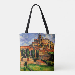 Bolsa Tote Gardanne, pintura popular de Paul Cezanne