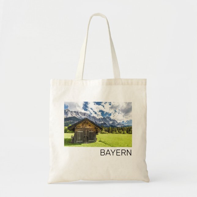 Bolsa Tote Garmisch Partenkirchen Bavaria Alpes Panorama (Frente)