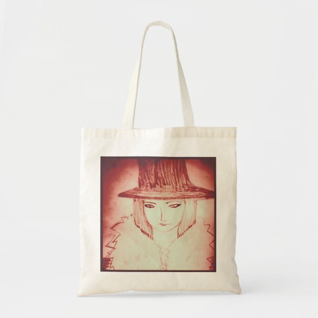 Bolsa Tote Garota como menino (Frente)
