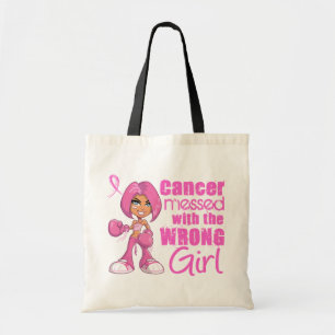 Bolsa Tote Garota de Combate do Cancer 1