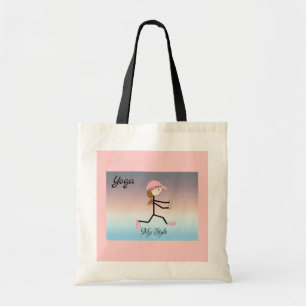 Bolsa Tote Garota de Ioga
