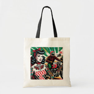 Bolsa Tote Garota de Motocicleta