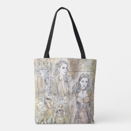 Bolsa Tote Garota-galinha-galinha