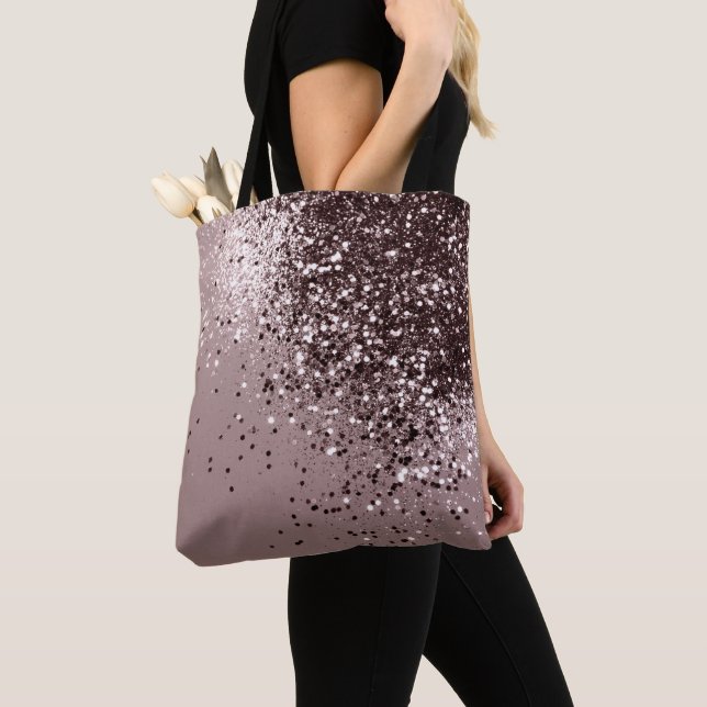 Bolsa Tote Garota Garota Glitter #1 #brilhando (Close Up)