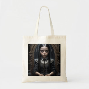 Bolsa Tote Garota Gótica Asmovendo Ai Art Halloween