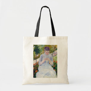 Bolsa Tote Garota no Jardim, Mary Cassatt