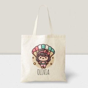 Bolsa Tote Garota Saltadora do Céu Fofa