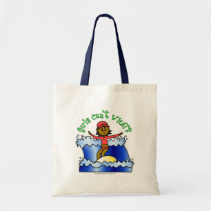Bolsa Tote Garota Surfista Escura