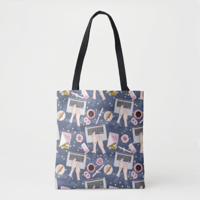 Bolsa Tote Garota Trabalhadora (Frente)