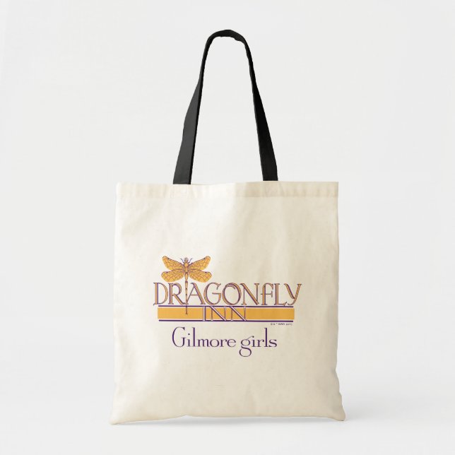 Bolsa Tote Garotas Gilmore| Logotipo Dragonfly Inn (Frente)