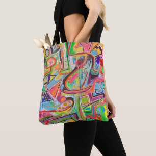 Bolsa Tote Garotas Noite Fora Sapo