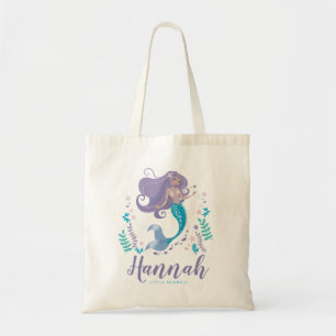 Bolsa Tote Garotas Personalizadas Sereia De Tote Bag Para Pis
